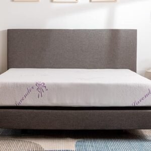 Tulo by Mattress Firm | 8 INCH Memory Foam Lavender Mattress | Medium Comfort | Pain-REDUCING Pressure Relief | Twin Size