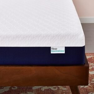 Sleep Innovations Shiloh 12 Inch Memory Foam Mattress, King Size, Bed in a Box, Cradling Medium Support